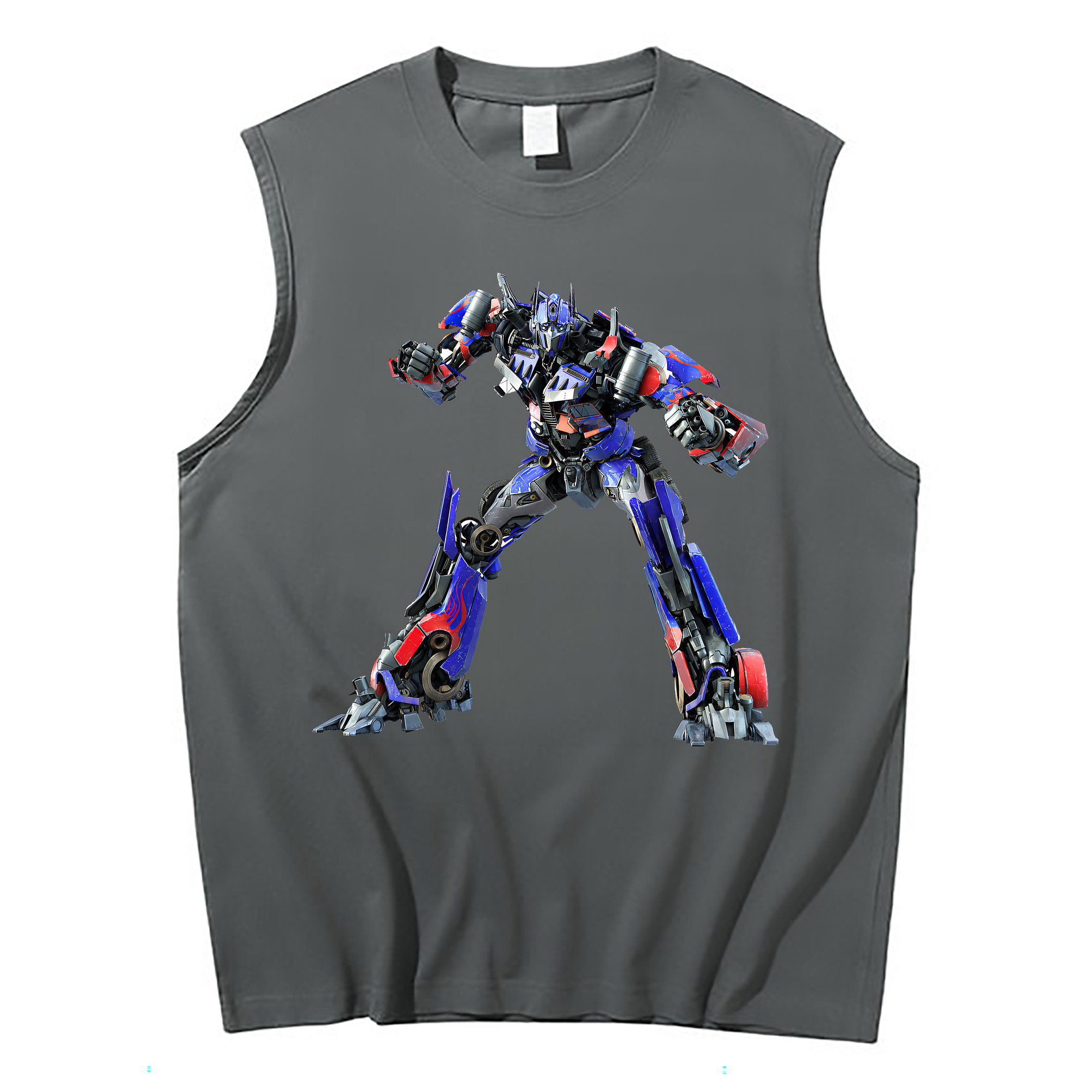 （画像用） Transformers トランスフォーマー コットン100％タンクトップ（フロントプリント）